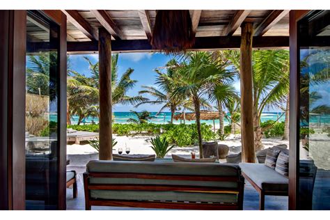 Beachfront Luxury Villa in Tulum Beach | Aquasol