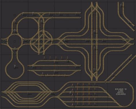 Chunk aligned LHD rail blueprints : r/factorio