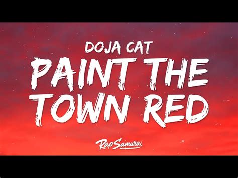 Music Downloader & Converter - Doja Cat - Paint The Town Red (Lyrics)