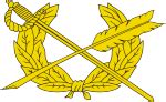 U.S. Army Judge Advocate General (JAG), branch insignia - vector image