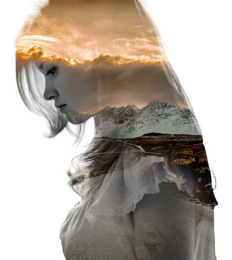 Blissful Double Exposure Portraits that Will Make You Awe