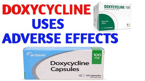 #DOXYCYCLINE #uses #sideeffects #contraindications #interactions # ...