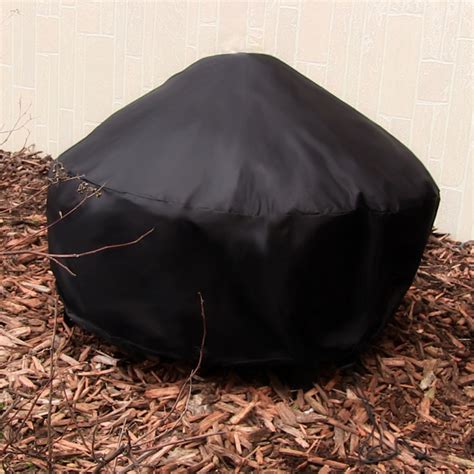 Sunnydaze Heavy-Duty Weather-Resistant Round Fire Pit Cover with ...