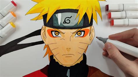 How To Draw Sage Mode Naruto - Drawing Word Searches