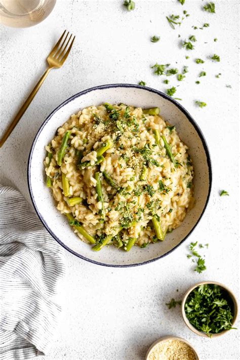 Easy Herby Vegan Risotto - Eat With Clarity