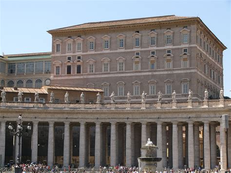 Apostolic Palace, Vatican City, Rome, Italy (2304×1728) Apostolic ...