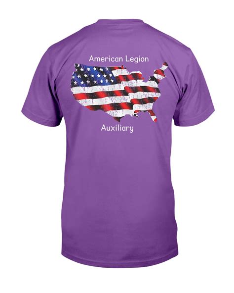 American Legion Auxiliary Military Veteran T-Shirt | ATMTEE