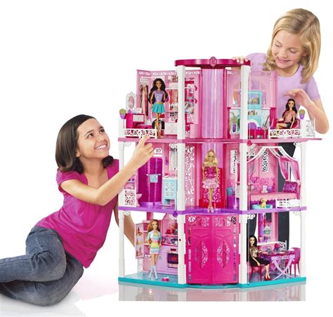 NEW Barbies Dream House doll mansion toy girl play birthday Christmas ...