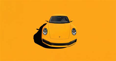 Porsche 911 Minimal Wallpaper, HD Minimalist 4K Wallpapers, Images and ...