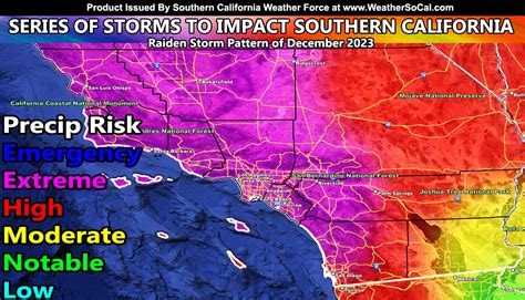 Long Range Weather Advisory: Series of Storms To Impact Southern ...