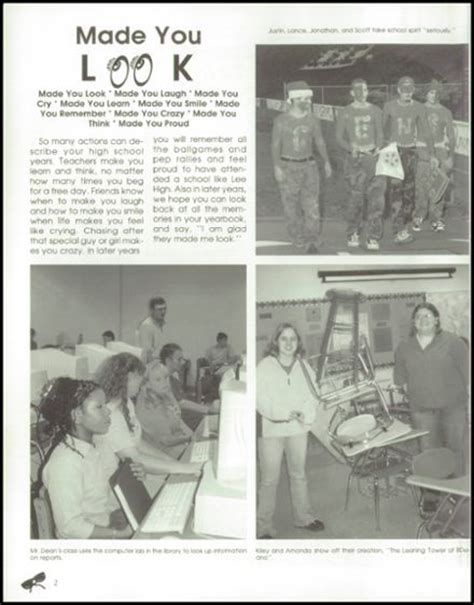 Explore 2001 Lee High School Yearbook, Jonesville VA - Classmates