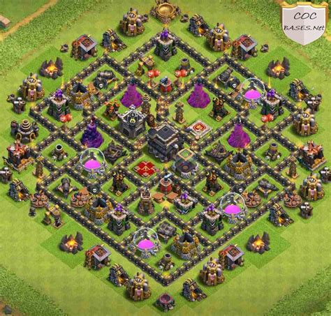 10 Best TH9 Hybrid Bases 2021 - Updated Anti Everything Hybrid Bases