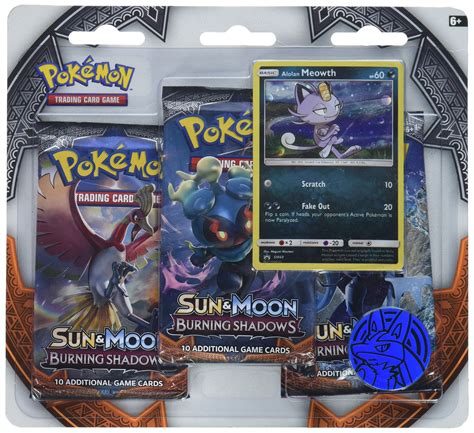 Pokemon Burning Shadows Triple Blister packs (7) plandetransformacion.unirioja.es