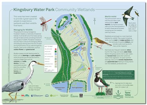 Kingsbury Water Park Community Wetlands panels - CJHGraphics