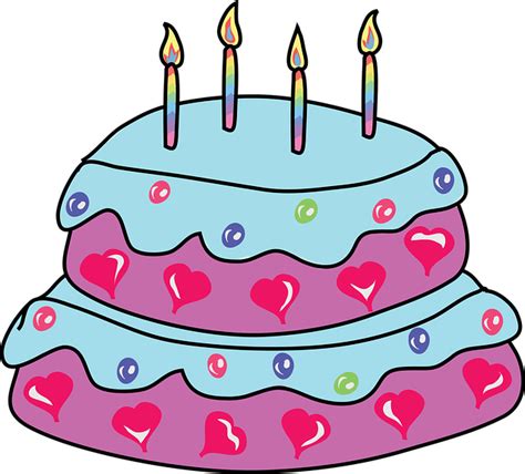 Free vector graphic: Cake, Birthday, Birthday Cake - Free Image on Pixabay - 2642116