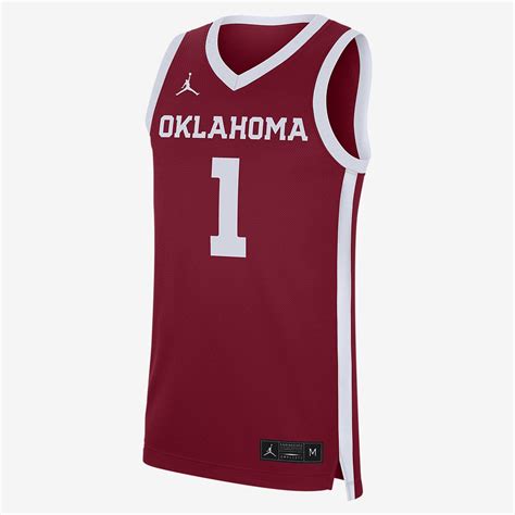 Nike College Replica (Oklahoma) Men's Basketball Jersey. Nike.com