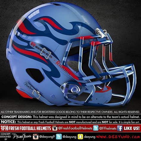 Tennessee Titans, NFL. Design concept New Nfl Helmets, College Football ...