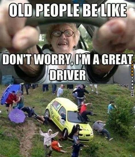 Old People Memes - Funny Old Lady and Man Jokes and Pictures