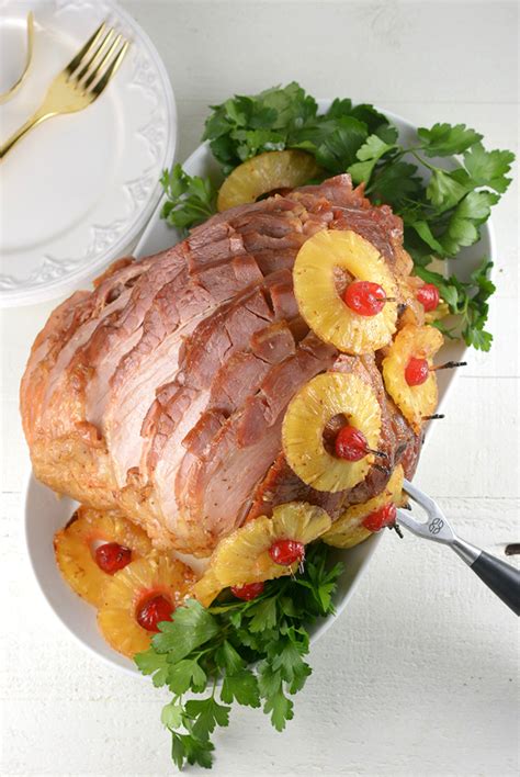 Honey Baked Pineapple Ham - Simple Seasonal