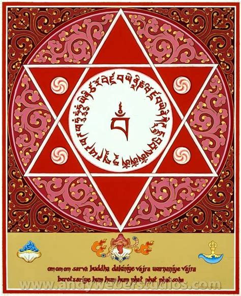 Mantra Vajrayogini (Dakini) écrit en tibétain. Tibetan Mandala Art, Tibetan Art, Tibetan ...