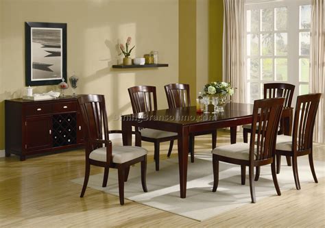 cherry wood dining room chairs best furniture sets table and custom with photo | Wood dining ...