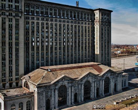Michigan Central Station [A630-1194HDR] | Aerial view of the… | Flickr