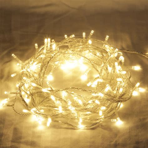 500 LED WARM WHITE FAIRY LIGHTS WEDDING PARTY CHRISTMAS | eBay