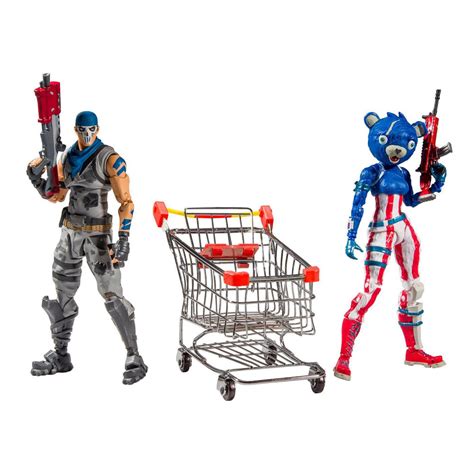 2019 McFarlane Toys Fortnite Shopping Cart 7" Action Figures Pack | DH Collectibles