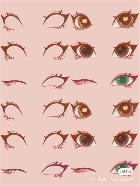 an image of different types of eyes