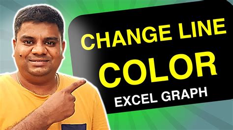 How to Change Line Color in Excel Graph - YouTube