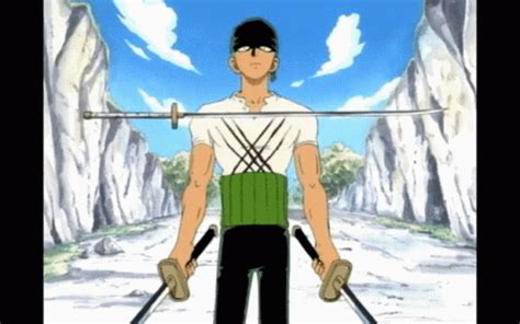 Zoro Sword GIF - Zoro Sword Trick - Discover & Share GIFs