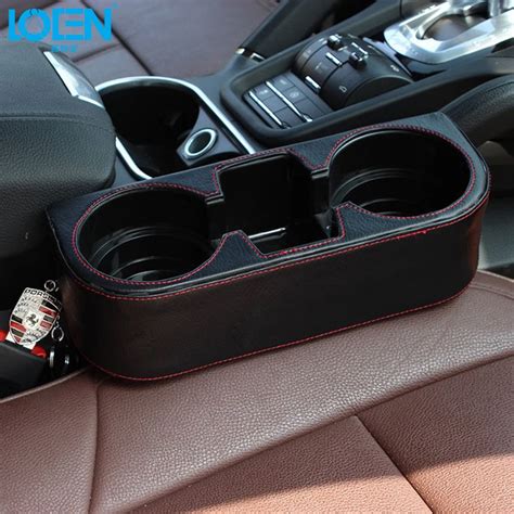 Aliexpress.com : Buy Universal Leather Auto Drink Holder Car Vehicle ...