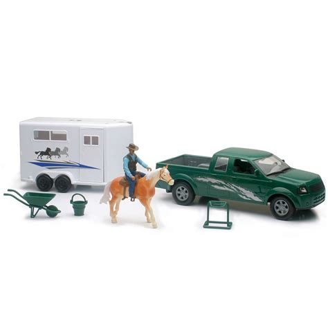 Pickup Truck & Horse Trailer Toy