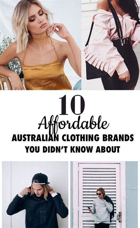 10 Affordable Australian Clothing Brands You Didn't Know About ...