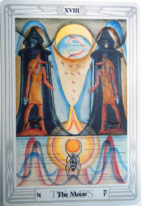 Thoth Moon Tarot Card Tutorial - Esoteric Meanings