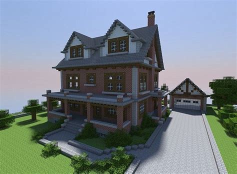 Late 1800's Brick House Minecraft Map