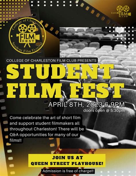 2023 Annual Student Film Festival is April 8