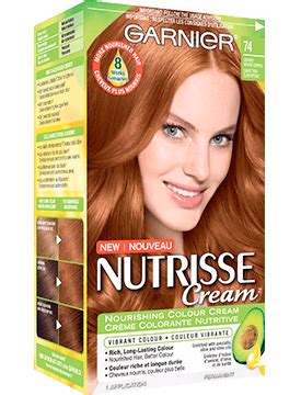 Garnier:Nutrisse Cream Lightest Intense Copper 74 | Beauty Lifestyle Wiki | Fandom