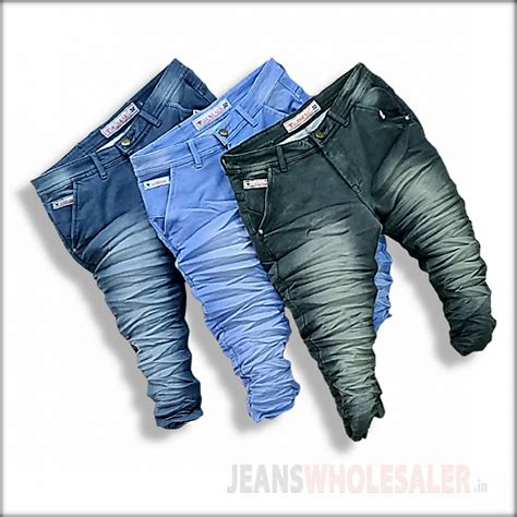 Buy B2b Warrior Funky Colour Mens Jeans Wholesale price in india.