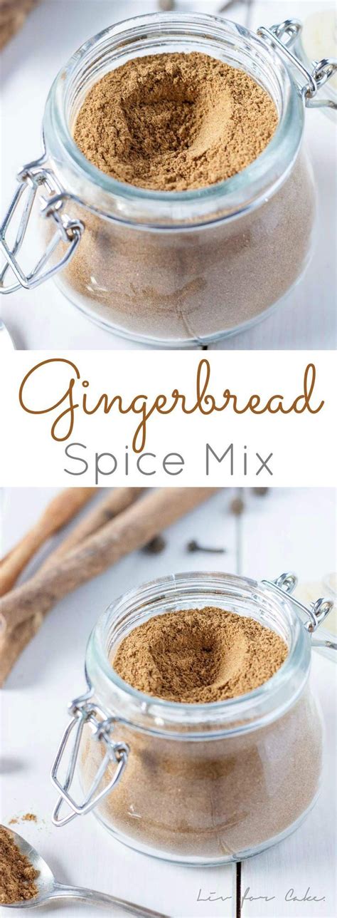 Quick and easy homemade gingerbread spice mix. The perfect addition to your holiday baking and ...