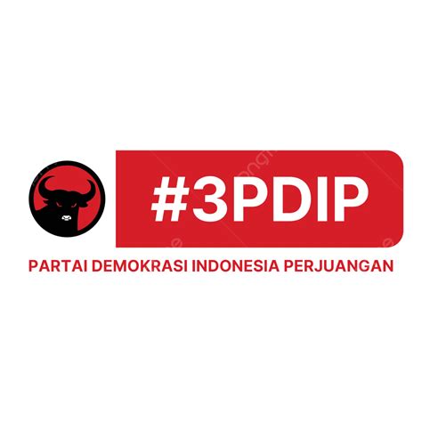 Logotipo Del Partido Pdip Elecciones Generales En 2024 No 3 Infografía Vector PNG , Pdip, 2024 ...