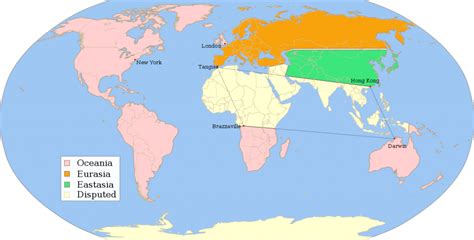 A Map of George Orwell's 1984 | Open Culture