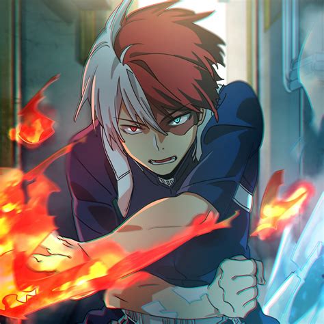 Shoto Todoroki Angry