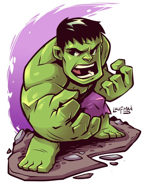 Resultado de imagem para derek laufman art | Chibi marvel, Marvel cartoons, Hulk marvel