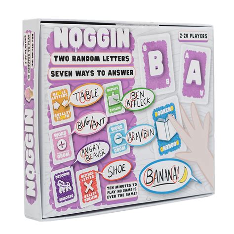 Noggin Party Game - Hilarious Trivia and Brain Teaser Challenge ...