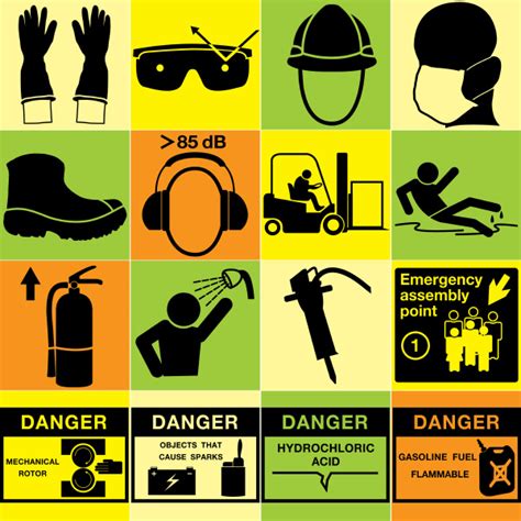 Industrial safety sign. Illustration vector. - Royalty free image #23346801 | PantherMedia Stock ...