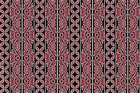 Indonesian Tradisional Batik Patterns from Medan, North Sumatra Stock Vector | Adobe Stock