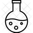 Beaker Icon - Download in Line Style