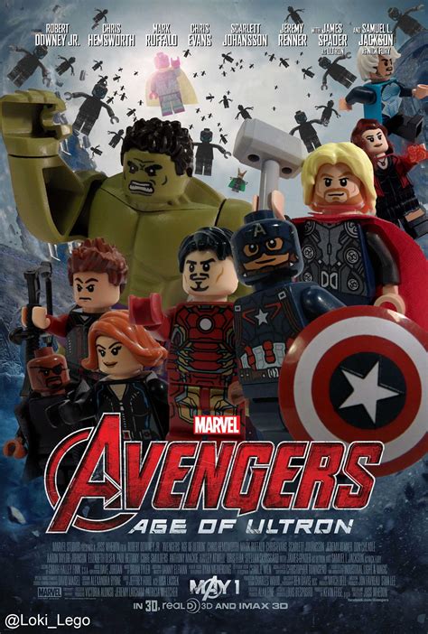 LEGO Avengers Age Of Ultron Poster - Future Ruler of Midgard