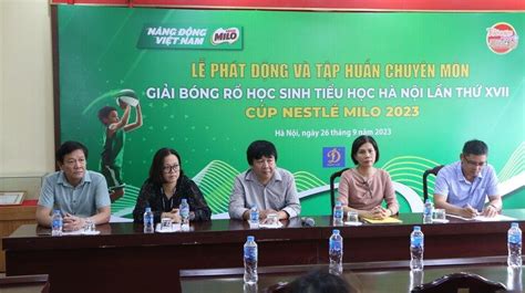 Báo Thiếu niên Tiền phong và Nhi đồng phát động Giải Bóng rổ học sinh tiểu học 2023 - Vietnam.vn